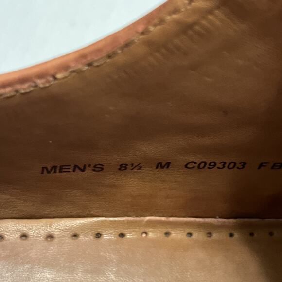 Cole Haan Giraldo Air Mens 8.5 M Wingtip Oxfords Dress Shoes Leather C09303 - Picture 13 of 13